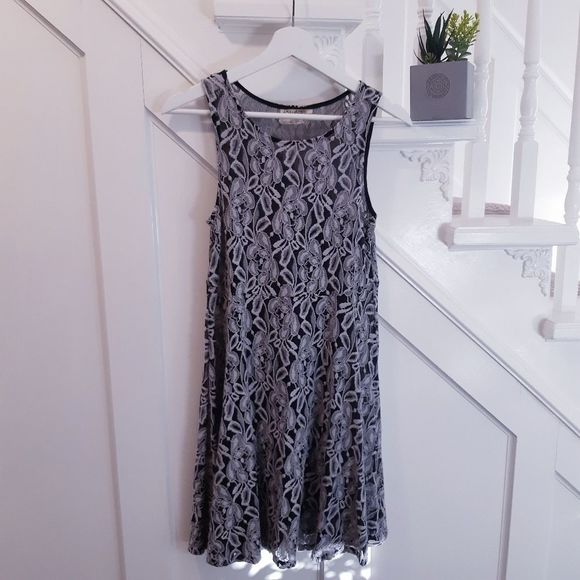 Free People semi sheer lace dress - Picture 1 of 14